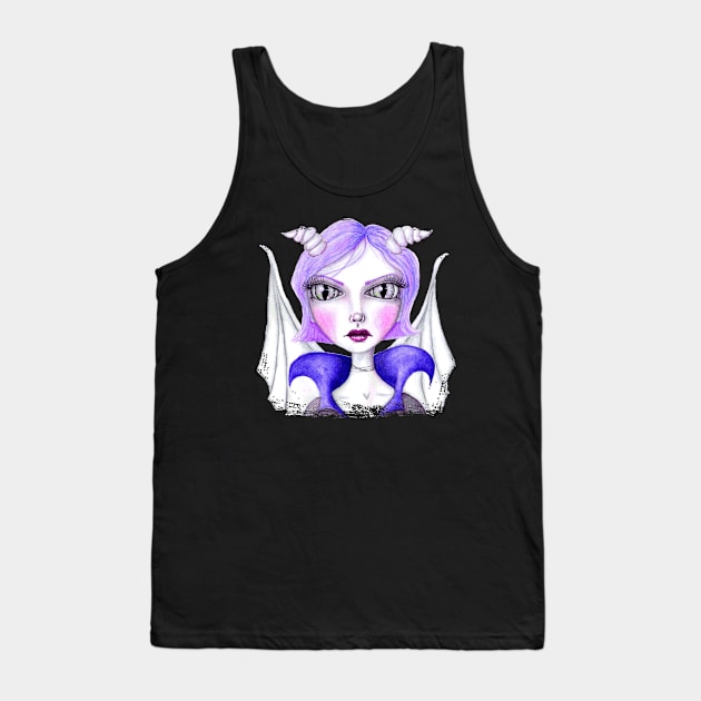 Dark Fairy Drama Queen Tank Top by LittleMissTyne